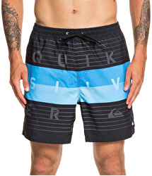 Pantaloncini costume da bagno da uomo Word Block Volley 17 Black
