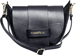 Dámská kožená crossbody kabelka