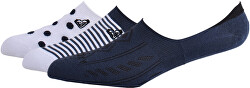 3 PACK - calzini corti da donna