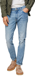 Férfi farmer nadrág SLHSLIM-LEON 3020 L.BLUE ST JEANS W NOOS Light Blue Denim