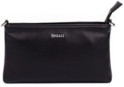 Dámská kožená crossbody kabelka