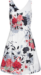 Női ruha 20232 Black - White / Red
