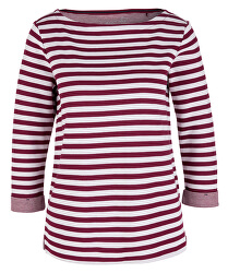Női póló 04.899.39.5350 .49X0 Jewel Red Knit Dessin