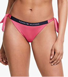 Dámské plavkové kalhotky Laser Pink Cheeky Side Tie Bikini