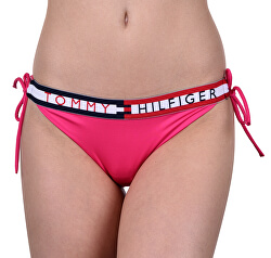 Badebekleidung Cheeky String Side Tie Bikini Fuchsia Purple