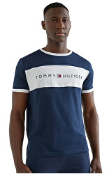 Tricou Tommy Original Cn Ss Tee Logo Flag Navy Blazer
