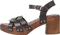 Sandali da donna in pelle