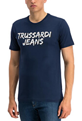 Tricou pentru bărbați Jersey Regular Fit Navy Blue