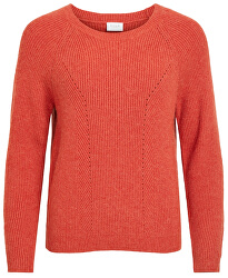 Női blúz VIRIL KNIT L / S RIB TOP / 1 Ketchup