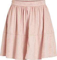 Női szoknya VICHOOSE HW SKIRT/KI Pale Mauve