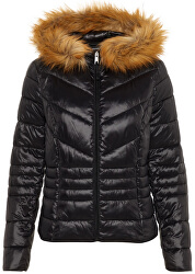 Damenjacke VMSORAYA SIV AW19HOOD FF SHORTJACKETBOOS Black