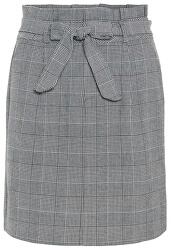 Dámská sukně Eva HR Paperbag Short Check Skrt Noos Grey/White