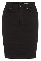 Dámska sukňa VMHOT SOPHIA HR PENCIL SLIT SKIRT COLOR Black