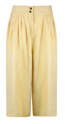 Pantaloni da donna Malli Coco Hw Pant Wvn Ki Mellow Yellow