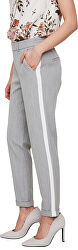 Dámske nohavice "30 Maya Mr Loose Panel Pant Light Grey Melange W White Panel