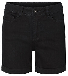 Damen Shorts Short Hot Seven Dnm Fold Short mit Noos Black Mix