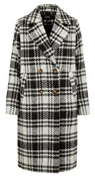 Cappotto da donna VMCOOKIE LONG WOOL JACKET KI Black WHITE