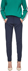 Pantaloni pentru femei VMVICTORIA NW ANTIFIT ANKLE PANTS NOOS Navy Blazer