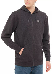Hanorac pentru bărbati MN Basic Zip Hoodie Black Heather