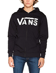 Hanorac pentru bărbați Vans Classic Zip Hoodie II Black/White