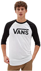 Herren T-Shirt Vans Class ic Raglan White / Black