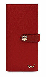 Dámská kožená peněženka Verdi Red