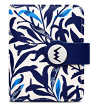 Dámska peňaženka Pippa Mini Leaves Blue