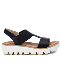 Női szandál Black Pu Combined Ladies Sandals