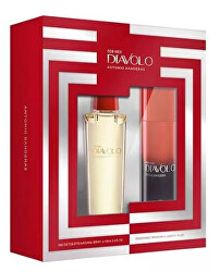 Diavolo Men - EDT 100 ml + deodorant ve spreji 150 ml