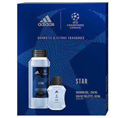 Champions League Star Edition - EDT 50 ml + gel de duș 250 ml