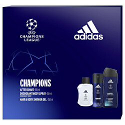 UEFA Champions League Edition - voda po holení 100 ml + sprchový gel 250 ml + deodorant ve spreji 150 ml
