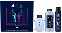 UEFA Champions League Goal - EDT 100 ml + deodorant ve spreji 150 ml + sprchový gel 250 ml