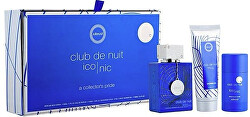 Club De Nuit Blue Iconic - EDP 105 ml + Duschgel 100 ml + Festes Deodorant 75 g