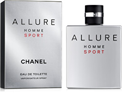 SLEVA - Allure Homme Sport - EDT - bez celofánu, chybí cca 2 ml