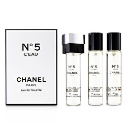 Chanel No. 5 L`Eau - EDT náplň (3 x 20 ml)