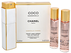 Coco Mademoiselle - EDP 20 ml (plnitelný flakon) + EDP náplň 2 x 20 ml