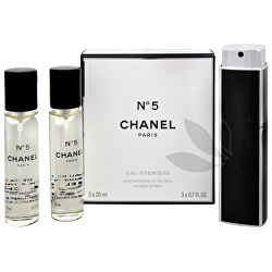 No. 5 Eau Premiere - parfémová voda s rozprašovačem (3 x 20 ml)