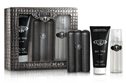 Prestige Black - EDT 90 ml + dopobarba 100 ml + bagnoschiuma 200 ml