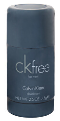 CK Free For Men - tuhý deodorant