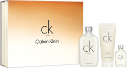 CK One - EDT 100 ml + sprchový gel 100 ml + EDT 15 ml