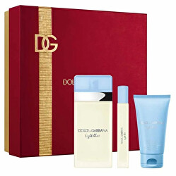 Light Blue - EDT 100 ml + tělový krém 50 ml + EDT 10 ml