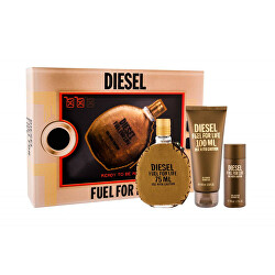 Fuel For Life Homme - EDT 75 ml + sprchový gel 100 ml + sprchový gel 50 ml
