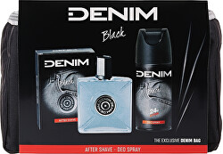 Black - after shave 100 ml + dezodor spray 150 ml +táska