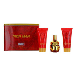Iron Man - EDT 100 ml + balzám po holení 100 ml + sprchový gel 100 ml