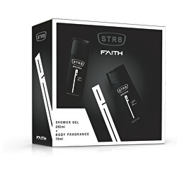 Faith - parfémovaný sprej 75 ml + sprchový gel 250 ml