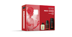 Red Code - voda po holení 50 ml + deodorant ve spreji 150 ml + sprchový gel 250 ml - DUPLICITA