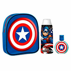 Captain America - EDT 50 ml + batoh + sprchový gel 300 ml