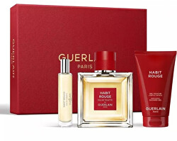 SLEVA - Habit Rouge - EDT 100 ml + sprchový gel 75 ml + EDT 10 ml - chybí cca 1 ml