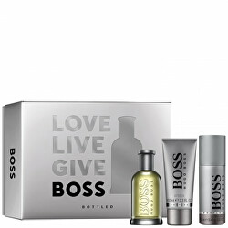 SLEVA - Boss No. 6 Bottled - EDT 100 ml + sprchový gel 100 ml + deodorant ve spreji 150 ml - u parfému chybí cca 2 ml