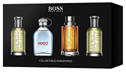 Boss No. 6 Bottled - EDT 2 x 5 ml + Hugo EDT 5 ml + Boss The Scent- EDT 5 ml